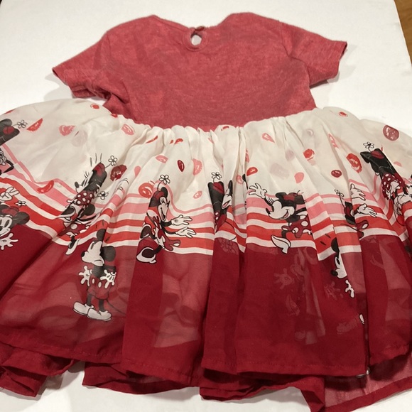 Disney Red and White Minnie Mouse Dress - Picture 5 of 6